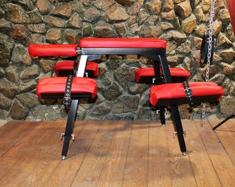 MATURE | BDSM Bench for Spanking | spanking bench | spank bench | rapegame | bdsm furniture | dungeon sex furniture | spanking horse