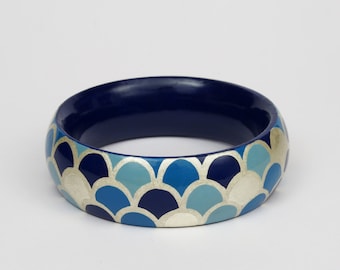 Bracelet Scale - Cobalt Blue -