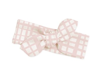 Pink Baby Girl Headband, Pink Baby Bow, Newborn Headband, Infant Baby Girl Bow Headband, Toddler Headbands, Pink Baby Bow Headband, TesaBabe