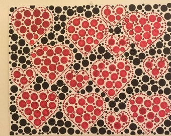 ART FOR DECORATION-- Red and Black Colors