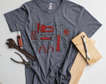 Tools Shirt Mens screenprinted tee USA made