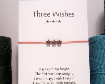 Three Wishes Copper Wish Bracelet