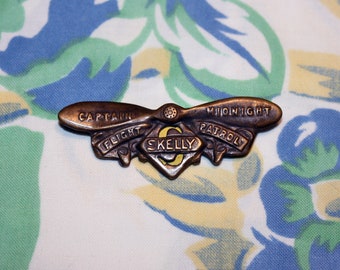 Captain Midnight Flight Patrol Pin, 1940s