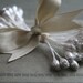 Silver German Glass Glittered Pearl Millinery Stamens