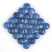 Natural Denim Lapis Lazuli 6mm Round Cabochons Twenty Five Piece Lot