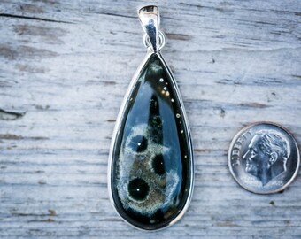 Orbicular Jasper Pendant - Ocean Jasper Necklace - Orbicular Jasper - Ocean Jasper Gemstone Pendant - Ocean Jasper Jewelry
