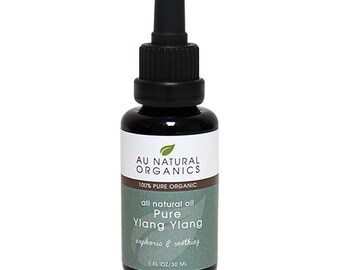 Organic Ylang-Ylang Complete Oil 1 oz (30 ml), Essential Oil, Fragrance Oil, Calming Oil, Natural Skincare, Natural Haircare