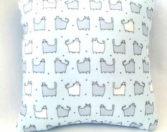 Cat print cushion, cat lover gift, cat lover gift for her, home decor