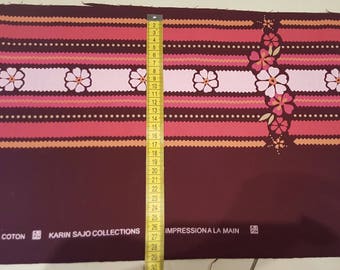 Fat quarter cotton Karin Sajo 215 × 25 cm