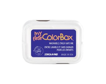 Purple My First Colorbox child safe ink pad