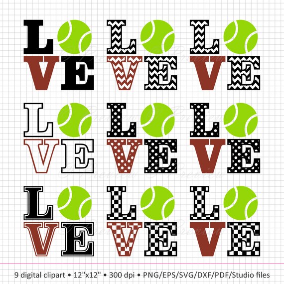 Free Free Love Tennis Svg 701 SVG PNG EPS DXF File