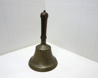 Vintage Brass Bell Brass Teacher Bell