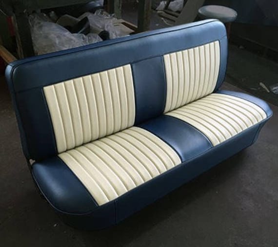 Ford 1953-1956 Open Back Custom truck bench upholstery 1953