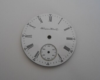 Hampden Pocket Watch Porcelain Dial For size 16 movement