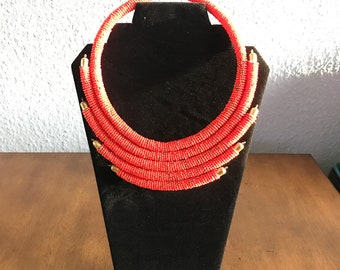 Stunning beaded necklace