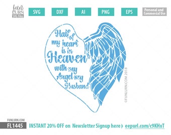 Free Free 194 Husband In Heaven Svg SVG PNG EPS DXF File