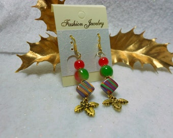 Christmas Earrings Festive Holiday Earrings