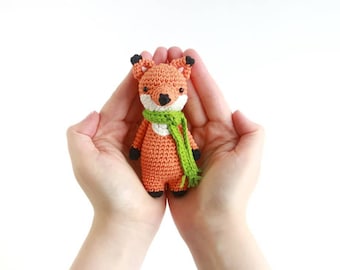 Mini Fox Crochet Amigurumi Pattern