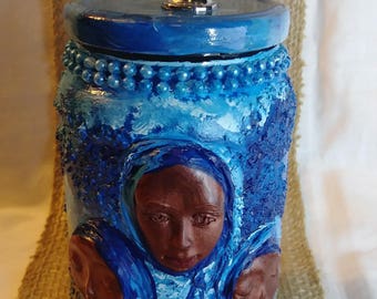The Triple Goddess: Maiden, Mother, Crone bottle.