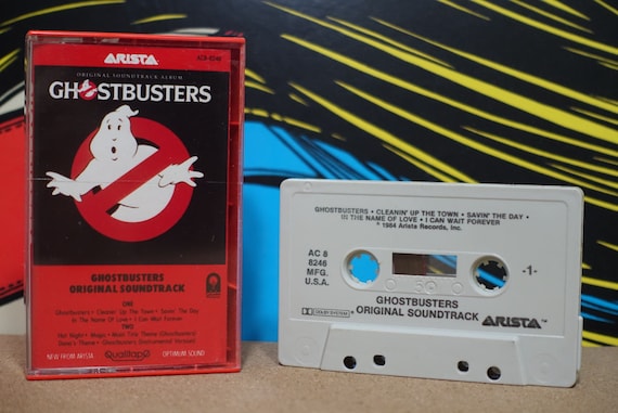 Ghostbusters (Original Soundtrack Album) by Various Artists Vintage Cassette Tape