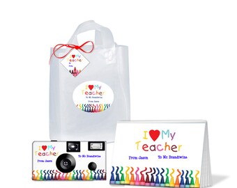 I Love My Teacher Gift -- can be PERSONALIZED, christmas gift, teacher