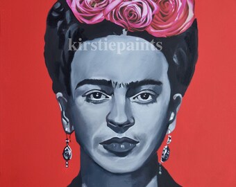 Frida - limited edition print pop art, Frida Kahlo