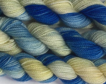 Mini skein - High twist - sock yarn (Cornish Sands) colourway