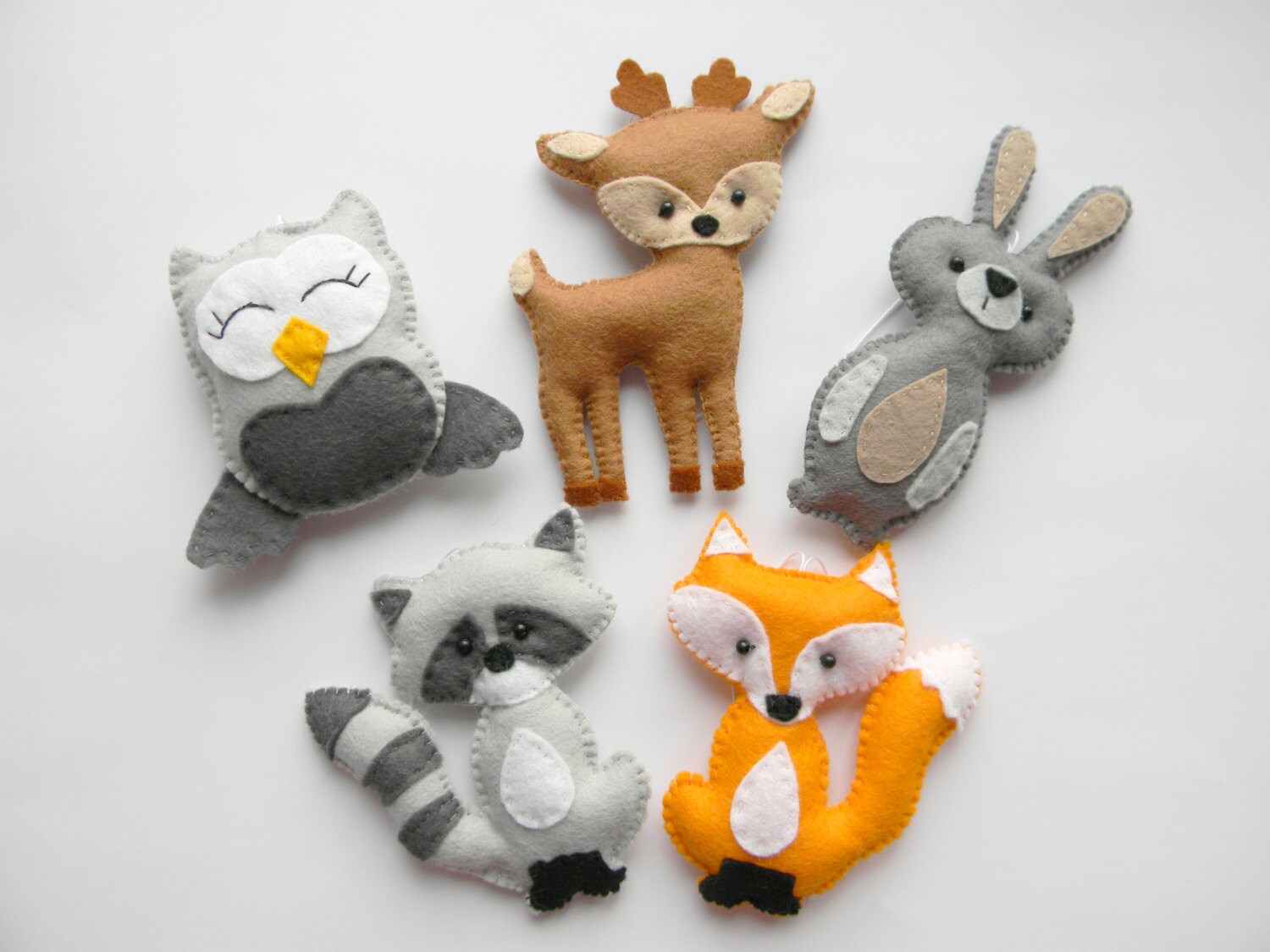 plush craft woodland friends