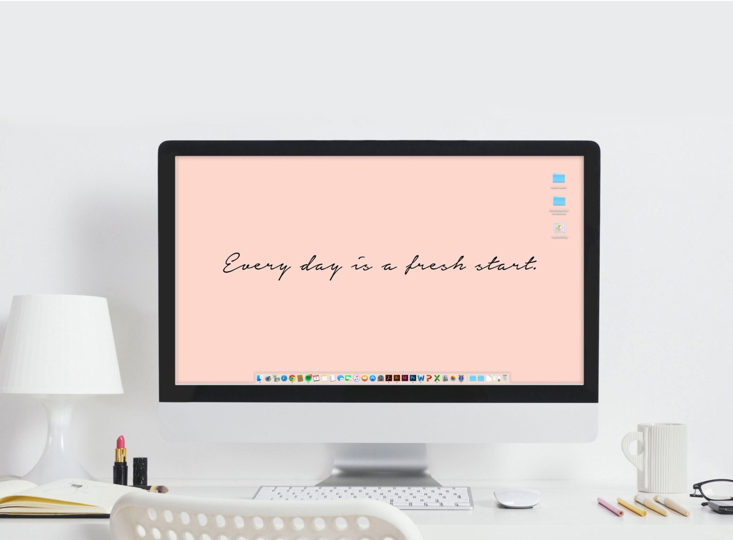 Inspiration Quote Wallpaper Computer Wallpaper Office