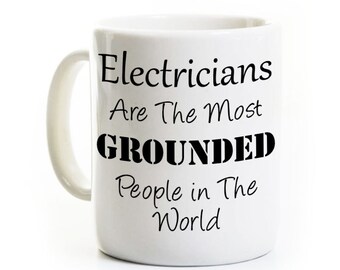 Electrician Gift Coffee Mug Electrician Gift Coffee Mug