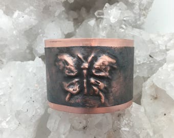 Reserved- Chasing and Repousse Copper Butterfly