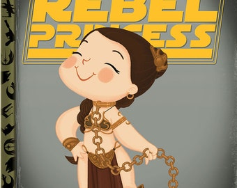 The Little Rebel Princess - 8x10 PRINT