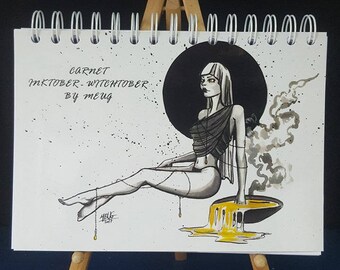Art Book - Note Book - Inktober 2017