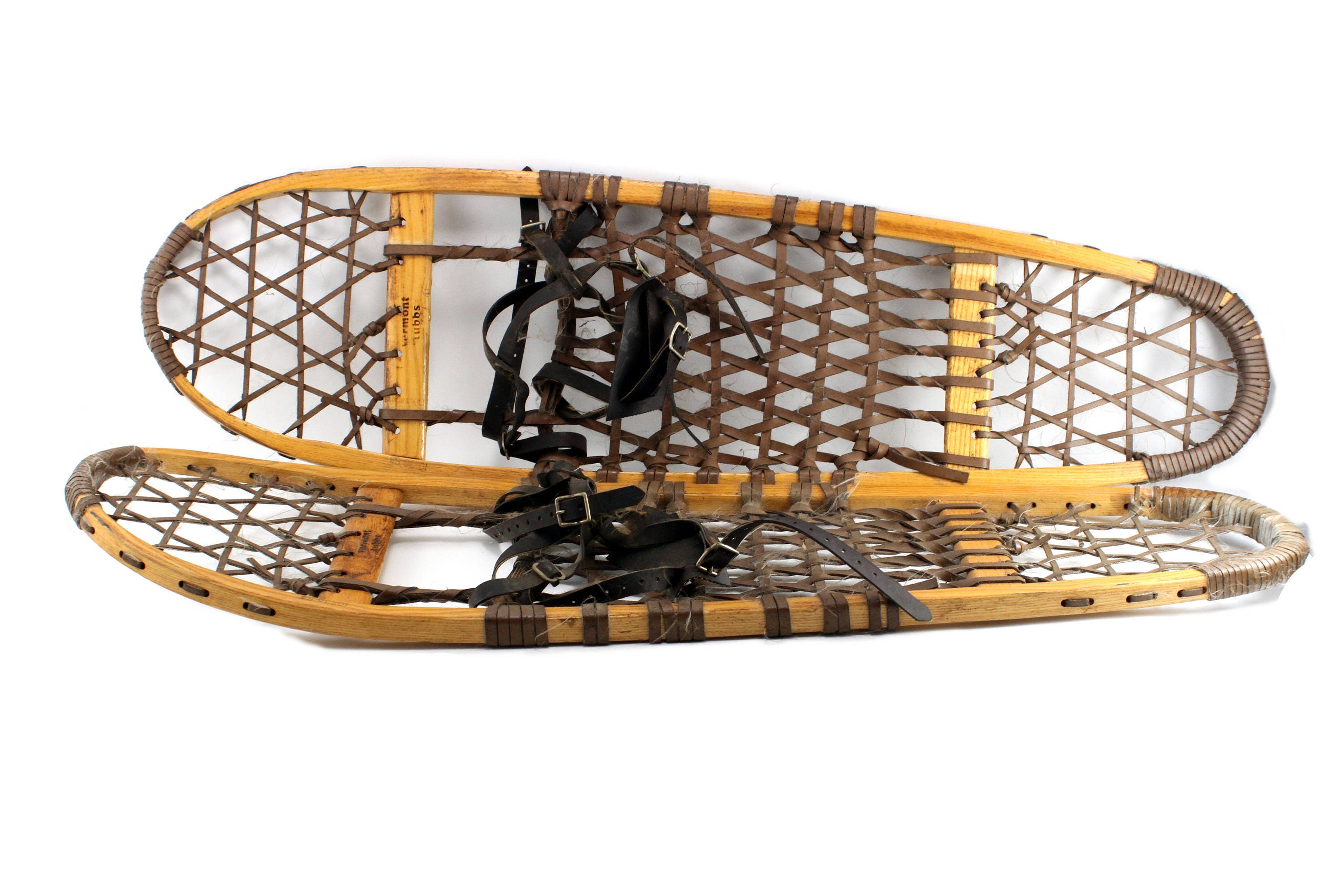 Vintage Vermont Tubbs Snowshoes Vintage Snowshoes Vintage