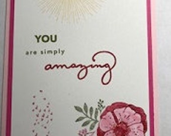 You Are simply Amazing Greeting Cards