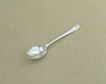 Teaspoon - Silver Plated - Broad Arrow - Government/Military Issue - 1966/Cold War Era - FAM Co - Vintage Silverplate