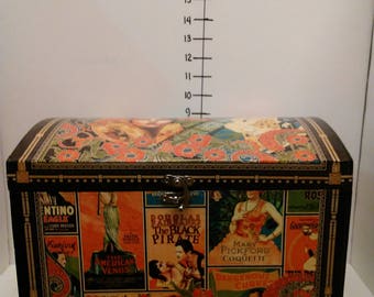 small trunk/ Vintage Hollywood