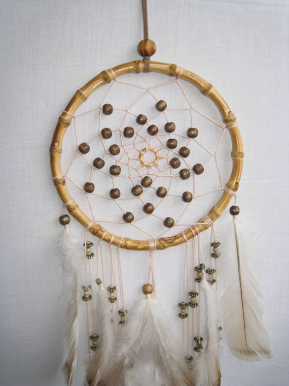 Bamboo Dream Catcher Beige Dream Catcher Large Dream Catcher 22 Bamboo Dream Catcher Beige Dream Catcher Large Dream Catcher 22