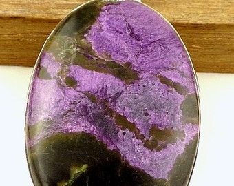 VARISCITE in PURPURITE pendant jewelry gemstone jewelry stones, minerals JA2 care