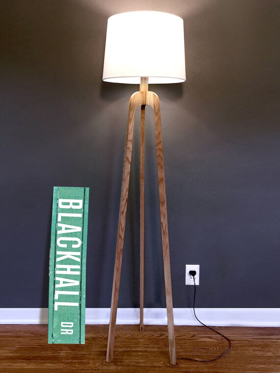 Floor Lamp Tripod Danish Modern