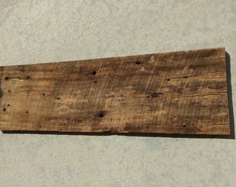 Reclaimed barn wood plank, tobacco barnwood, blank wood sign, reclaimed wood shelf, aged wood, weathered wood plank, pallet wood, fence wood
