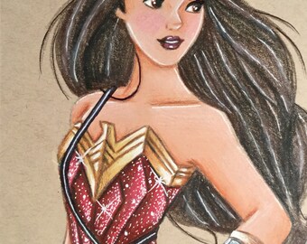 Wonder Woman print