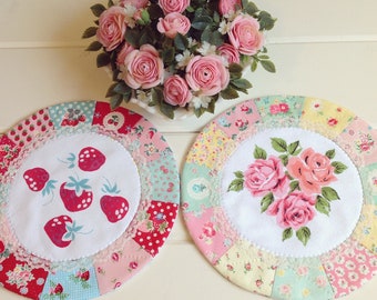 recreate a lovely patchwork doily