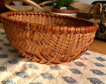 Beautiful vintage winnowing basket