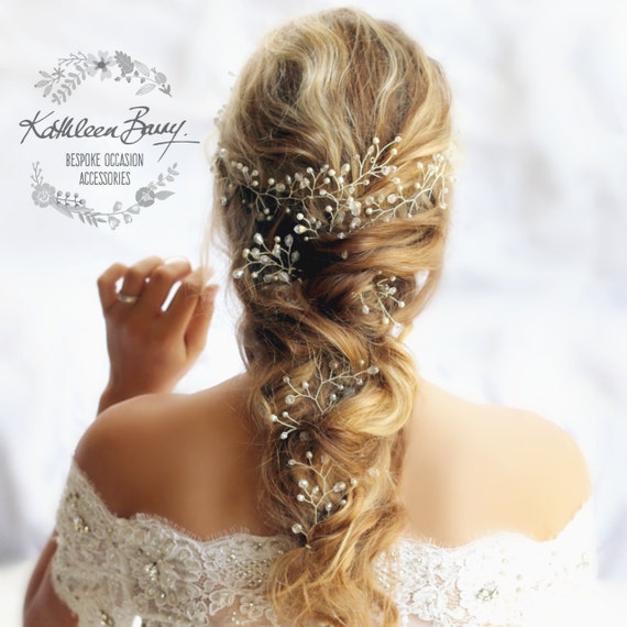 Image for wedding hair with vine