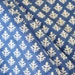 Beautiful Blue Soft Fabric, Printed Cotton Fabric, Indian Fabric Sold By Yard, Beachwear Sarongs Dress Fabric, Soft Thin Fabric for Kaftans