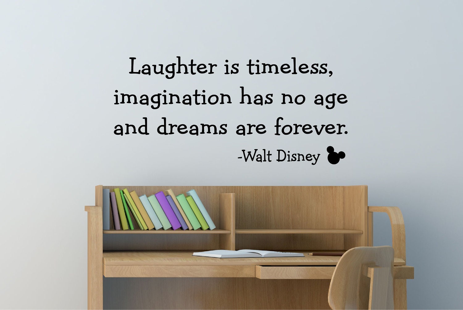 Walt Disney Quote Decal Vinyl Decal Wall Decal Wall