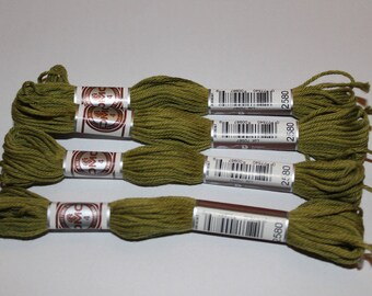 Plied yarn 2580 matte DMC embroidery FLOSS for canvas or bracelets