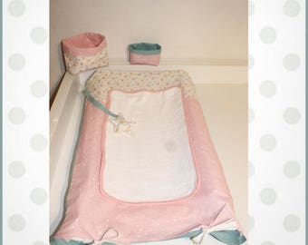 changing mat cover and its matching baskets