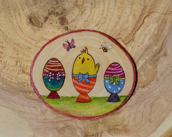Easter, EASTER wooden decoration, wood, Easter ornament, easter decoration, decoration, handmade